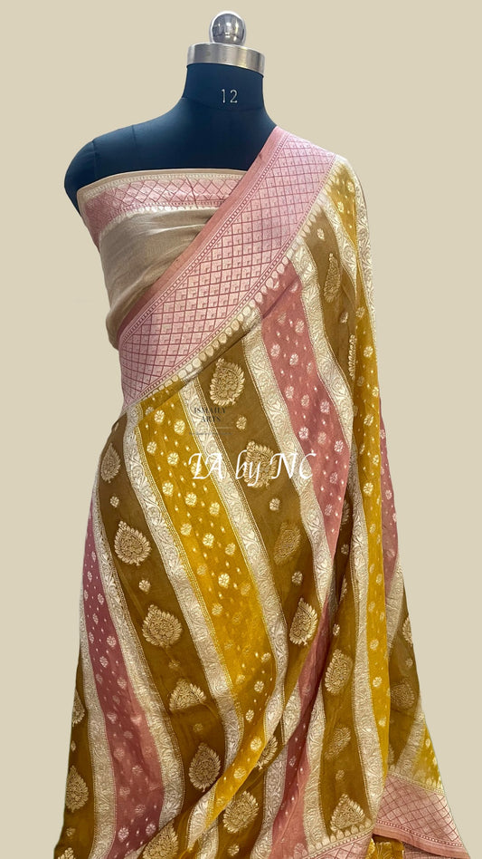 Banarasi Pure Khaddi Georgette Saree