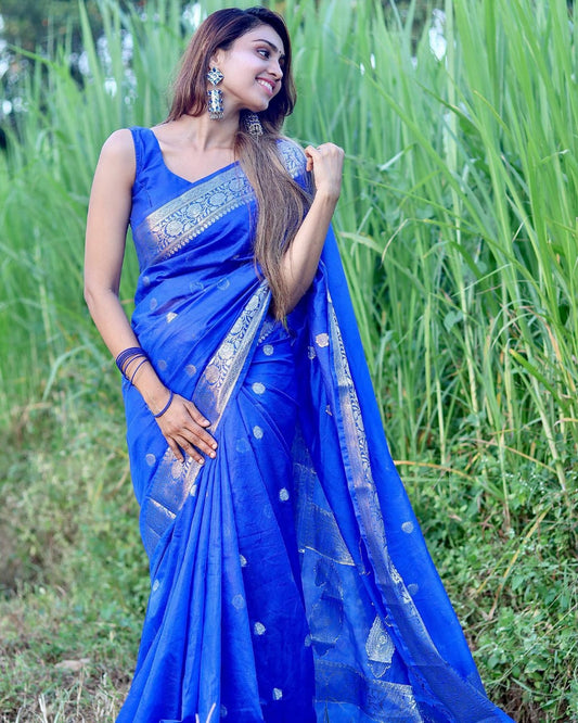 Banarasi Blend Khaddi Georgette Saree