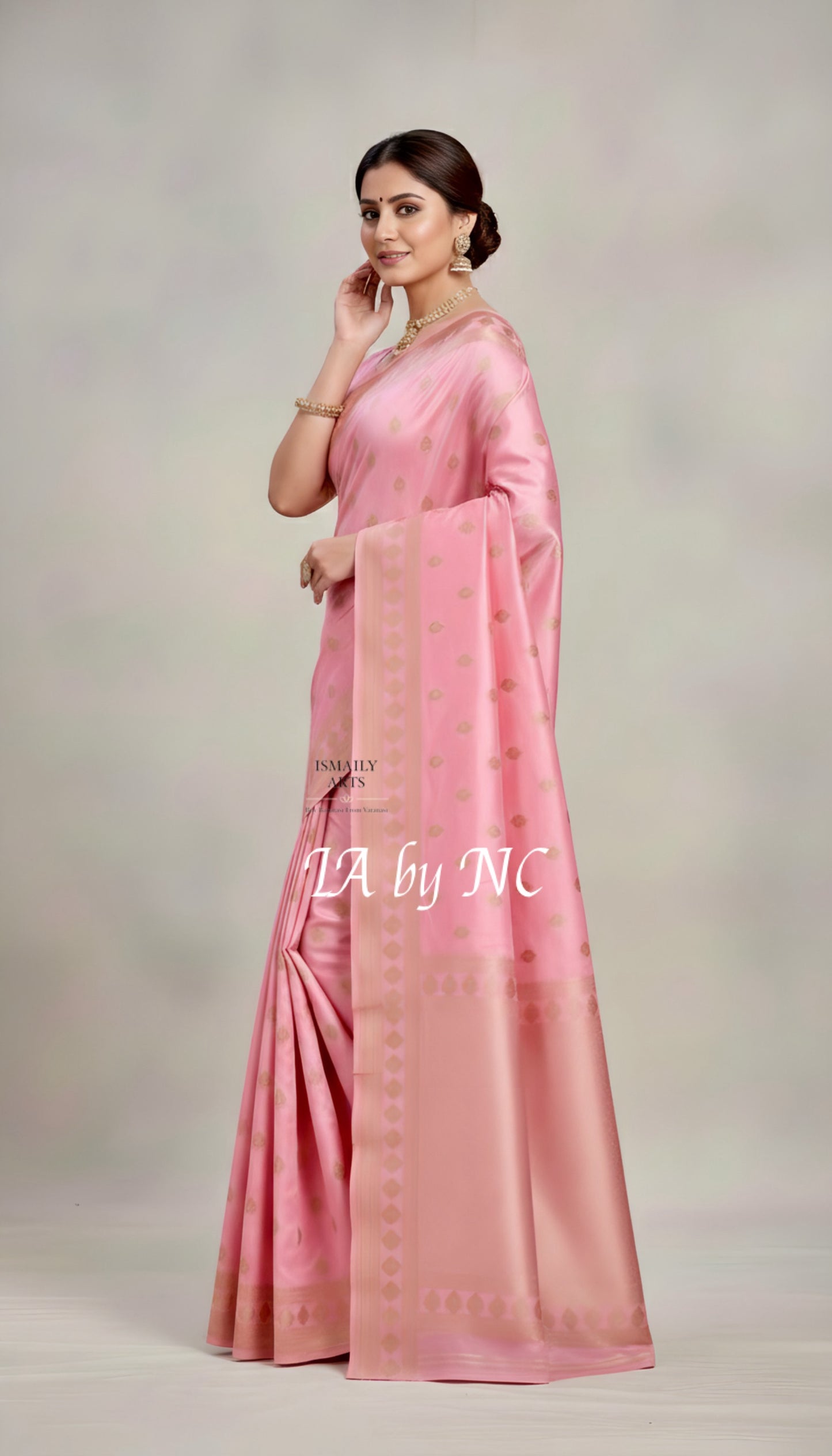 Baby Banarasi Mashru Katan Silk Saree