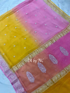 Banarasi Pure Khaddi Georgette Kadwa Saree
