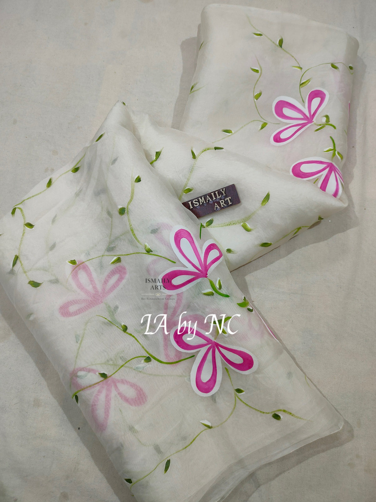 Pearl Banarasi Pure Kora Organza Saree