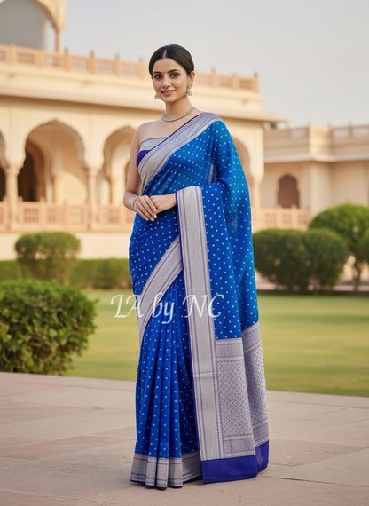 Egyptian Banarasi Pure Khaddi Georgette Saree