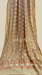 Tortilla Banarasi Pure Khaddi Georgette Saree