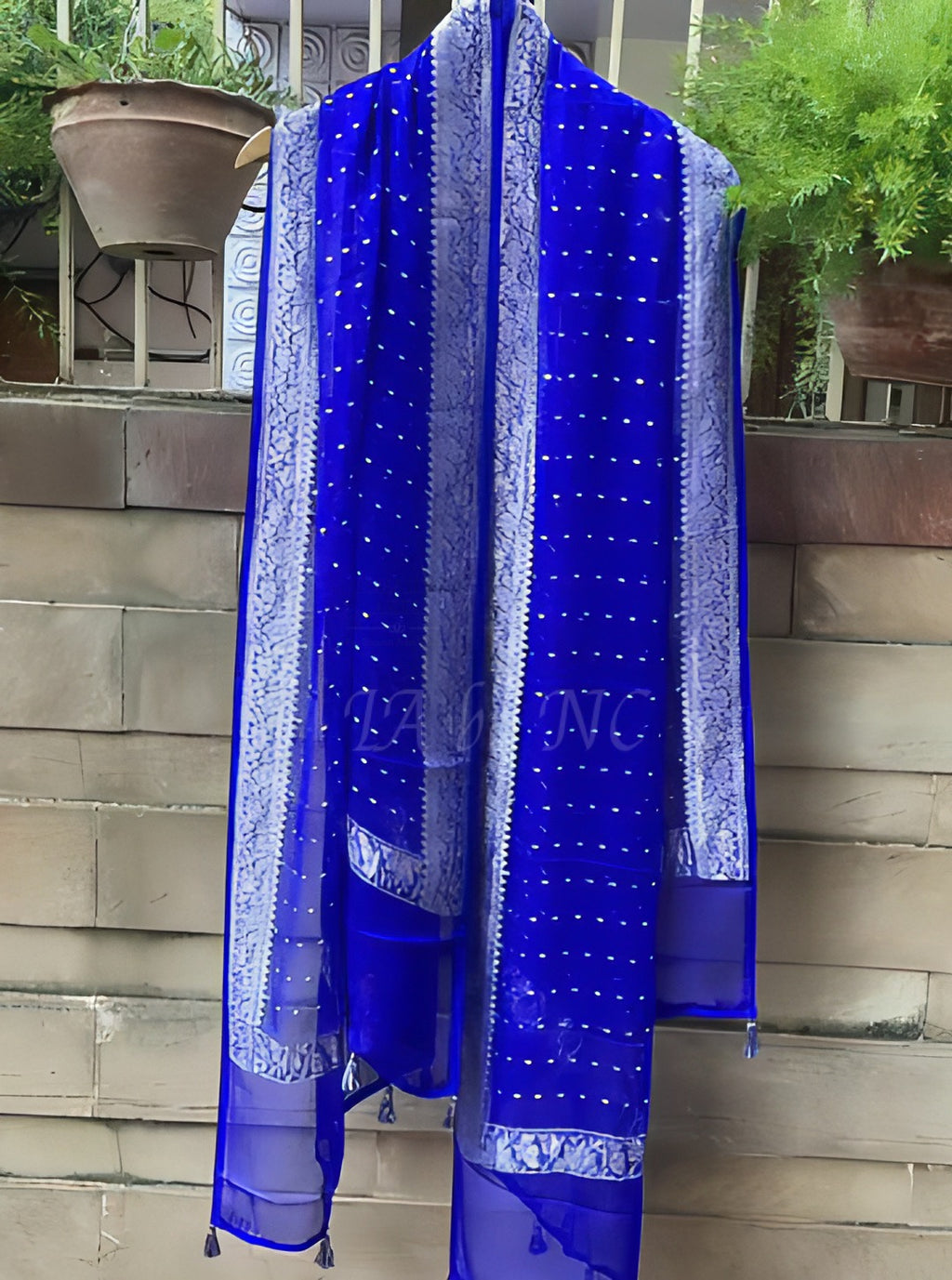 Royal Banarasi Pure Khaddi Georgette Dupatta