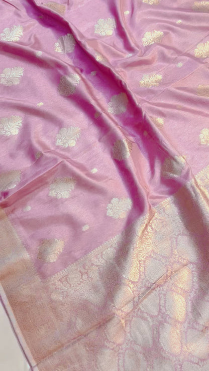 Banarasi Blend Pure Mashru Silk Saree