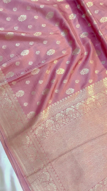 Banarasi Blend Pure Mashru Silk Saree