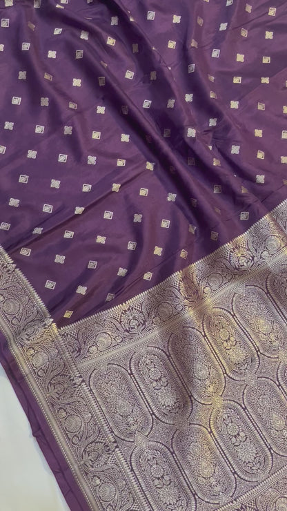Banarasi Blend Pure Mashru Silk Saree