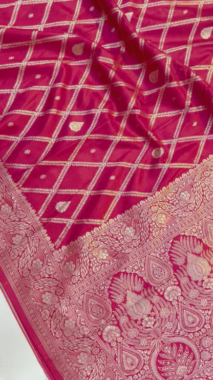 Banarasi Blend Pure Mashru Silk Saree