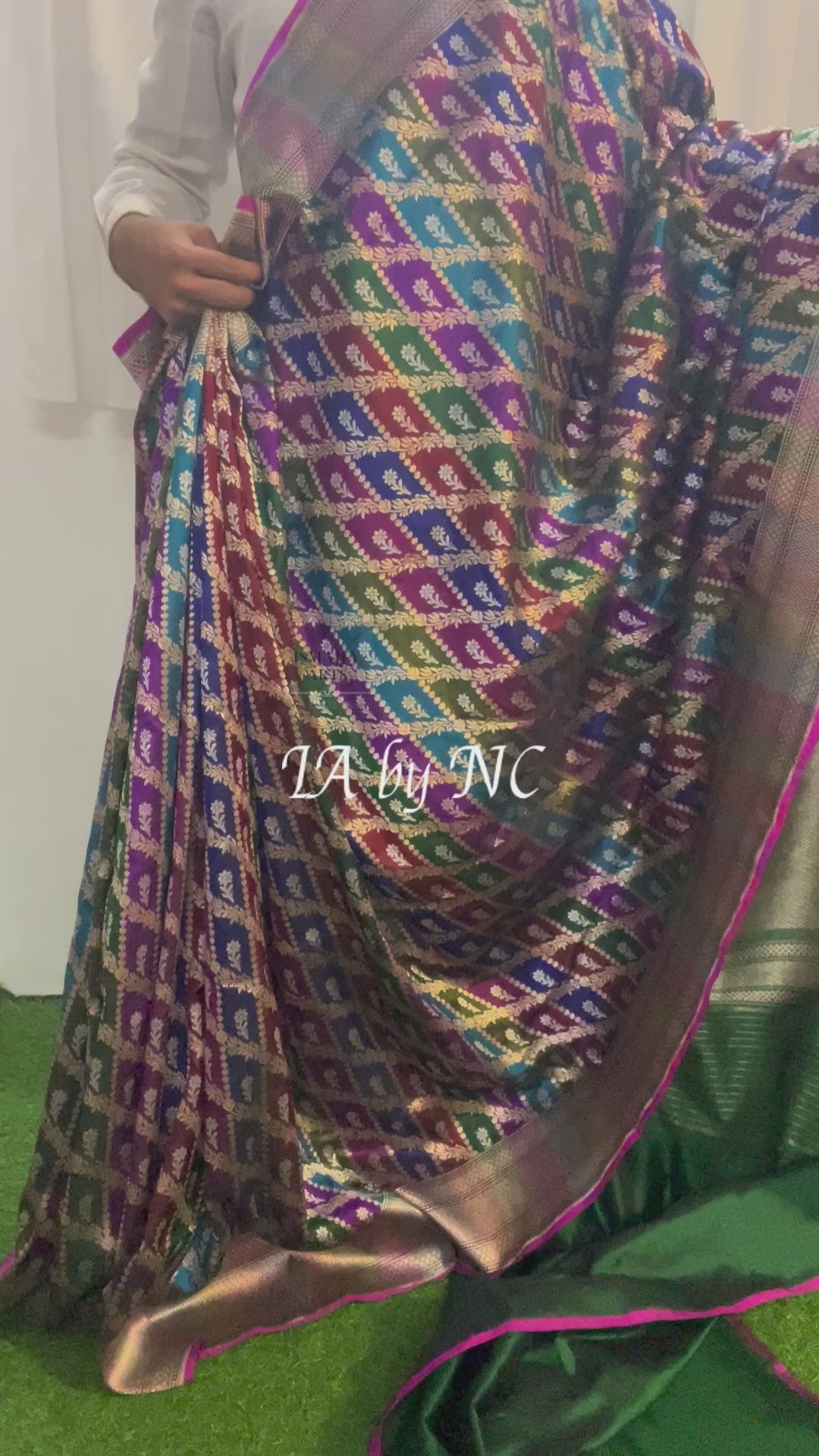 Sacramento Banarasi Pure Katan Silk Rangkaat Saree