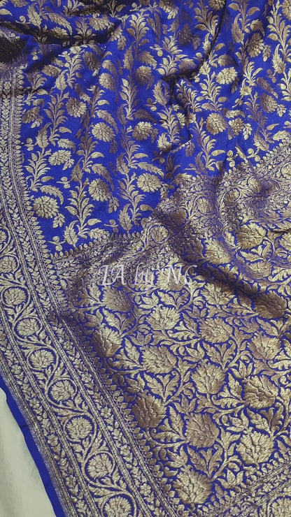 Royal Banarasi Pure Khaddi Georgette Saree