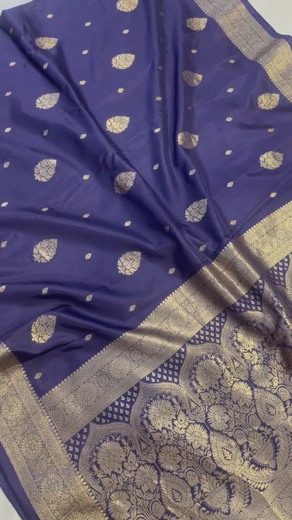 Banarasi Blend Pure Mashru Silk Saree