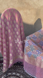 French Banarasi Pure Khaddi Georgette Dress Materials
