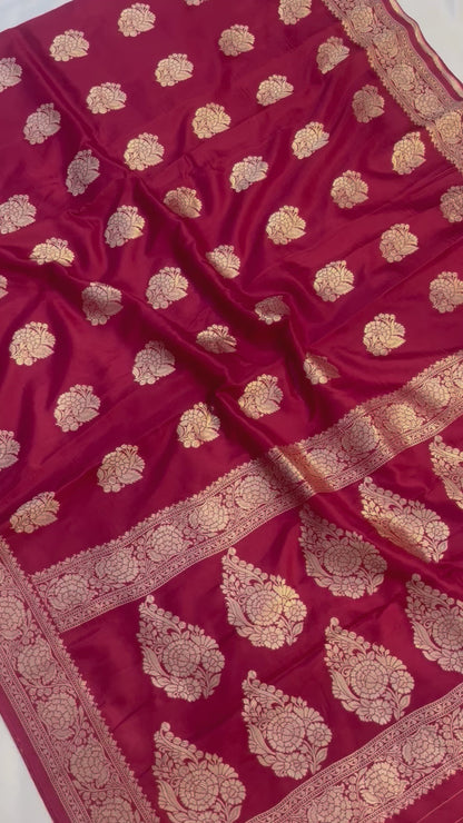 Banarasi Blend Pure Mashru Silk Saree