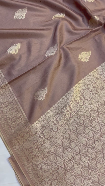 Banarasi Blend Pure Mashru Silk Saree