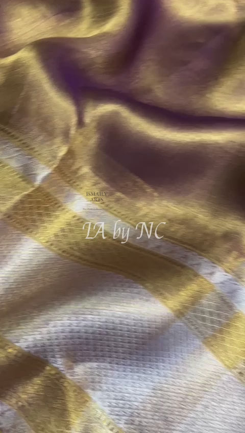Byzantine Banarasi Pure Tissue Silk Saree