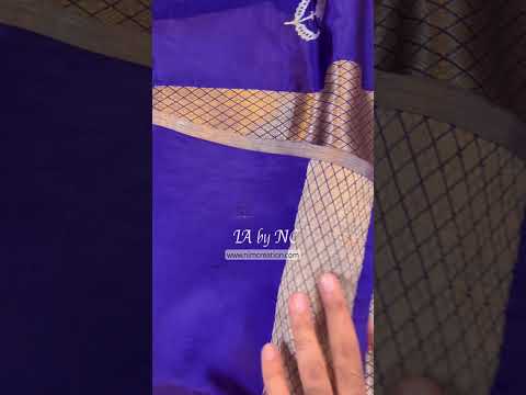 Karishma Kapoor inspired Space Banarasi Pure Katan Silk Raw Mango Kadwa Saree