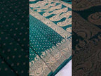 Sacramento Banarasi Pure Khaddi Crepe Georgette Saree