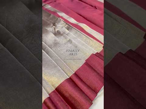 Barn Banarasi Pure Tissue Silk Saree - Satin Border