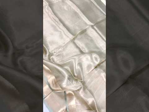Moss Banarasi Pure Tissue Silk Saree