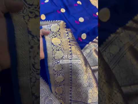 Royal Banarasi Pure Kora Silk Kadwa Saree
