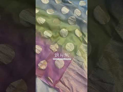 Designer Banarasi Pure Khaddi Georgette Saree