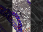 Grape Banarasi Pure Tissue Silk Designer Saree