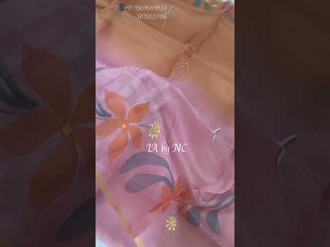 French Banarasi Pure Kora Silk Saree