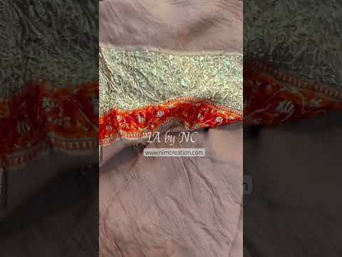 Tortilla Banarasi Pure Khaddi Georgette Saree