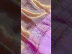 Baby Banarasi Pure Katan Silk Kadwa Raw Mango Pattu Saree