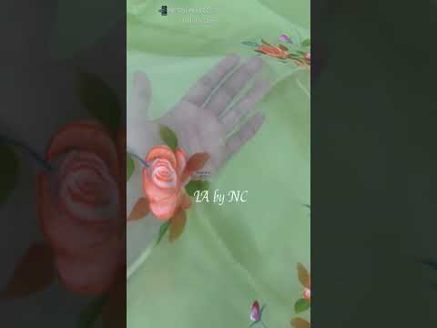 Tea Banarasi Pure Kora Organza Saree