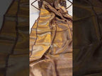 Mahogany Banarasi Pure Tissue Silk Saree