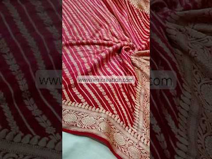 Imperial Banarasi Pure Chiffon Georgette Saree