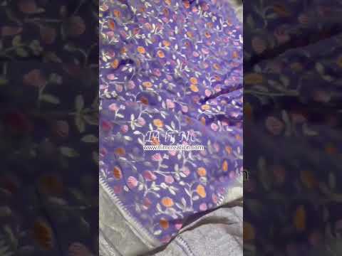 Ultra Banarasi Pure Khaddi Georgette Saree