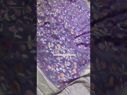 Ultra Banarasi Pure Khaddi Georgette Saree