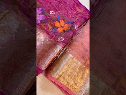 Baby Banarasi Pure Tissue Silk Saree