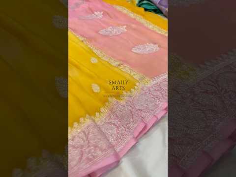 Banarasi Pure Khaddi Georgette Kadwa Saree