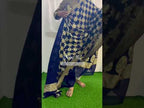 Denim Banarasi Pure Khaddi Georgette Saree
