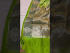 Avocado Banarasi Pure Katan Silk Raw Mango Saree
