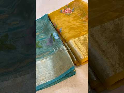Turquoise Banarasi Pure Tissue Silk Saree