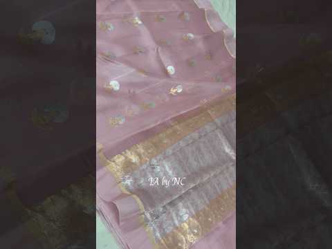 Mauve Banarasi Pure Kora Silk Kadwa Saree