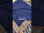 Prussian Banarasi Pure Khaddi Georgette Saree