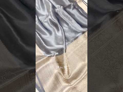 Black Banarasi Pure Tissue Silk Saree