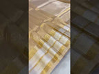 Beige Banarasi Pure Tissue Silk Saree