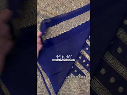 Space Banarasi Pure Khaddi Georgette Saree