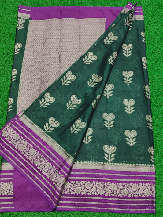 Banarasi Semi Georgette Warm Silk Saree