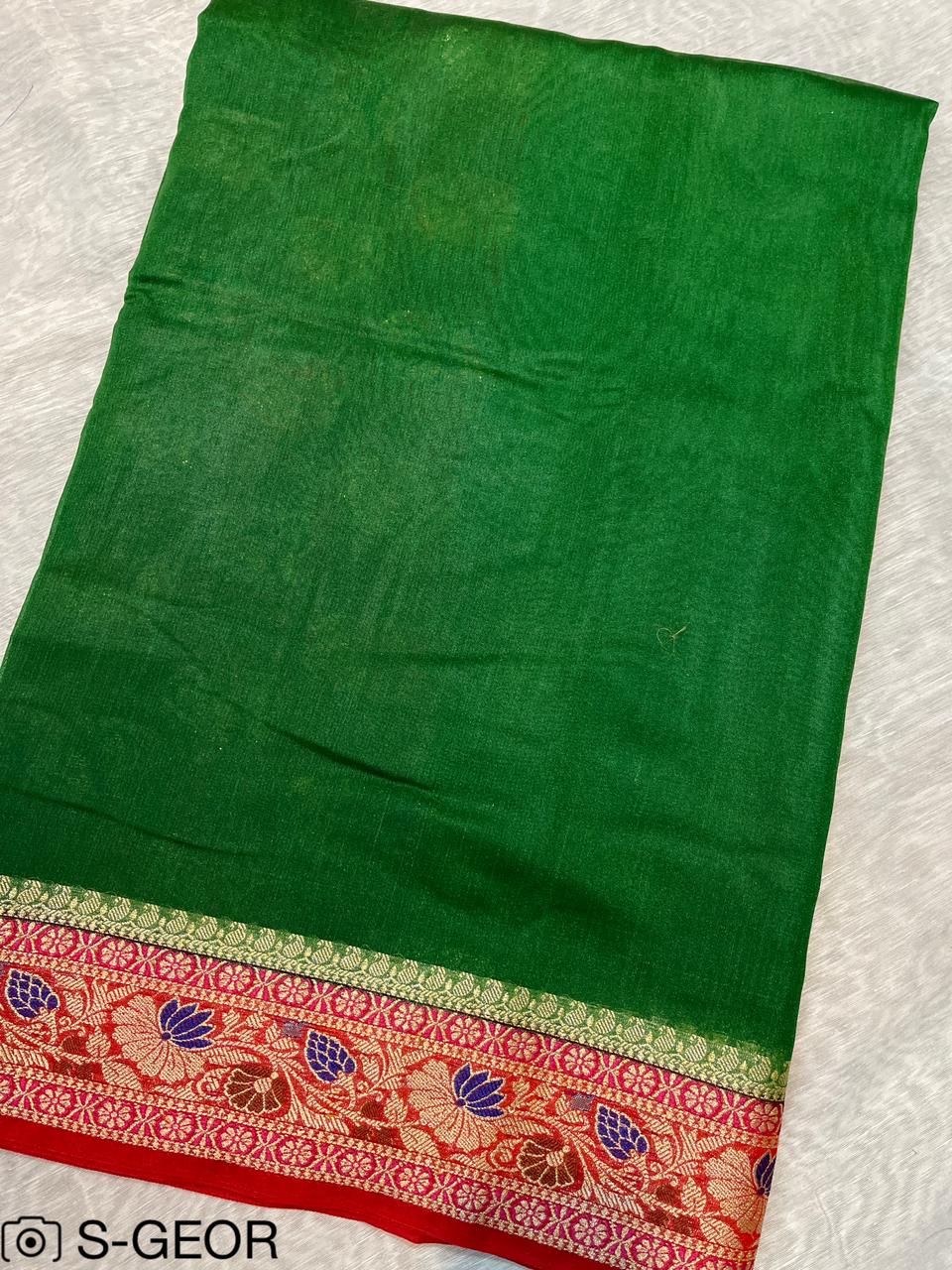 Banarasi Semi Georgette Saree