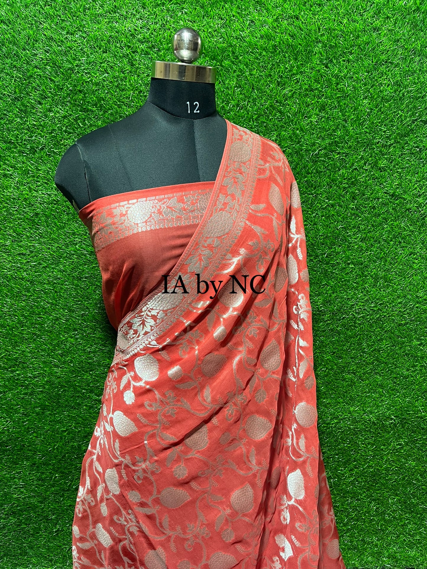 Imperial Banarasi Pure Georgette Saree