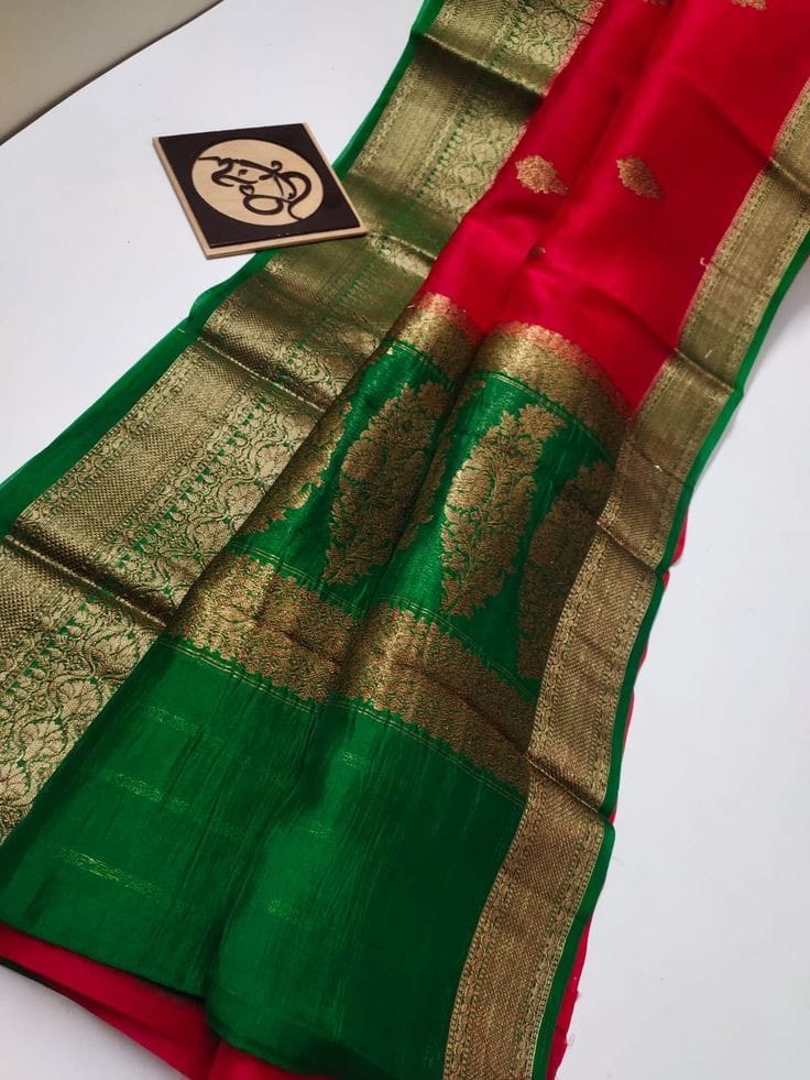 Banarasi Kora Organza Saree