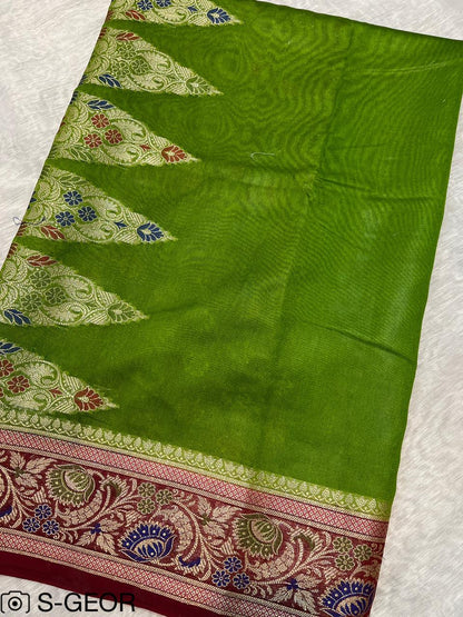 Banarasi Semi Georgette Saree