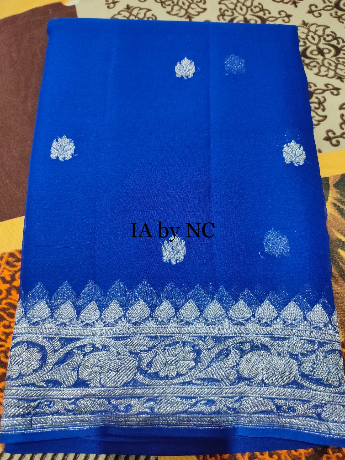 Royal Banarasi Pure Khaddi Georgette Kadwa Saree